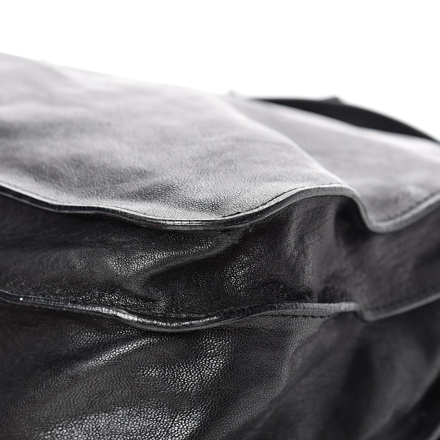 Lambskin Large PS1 Satchel Black