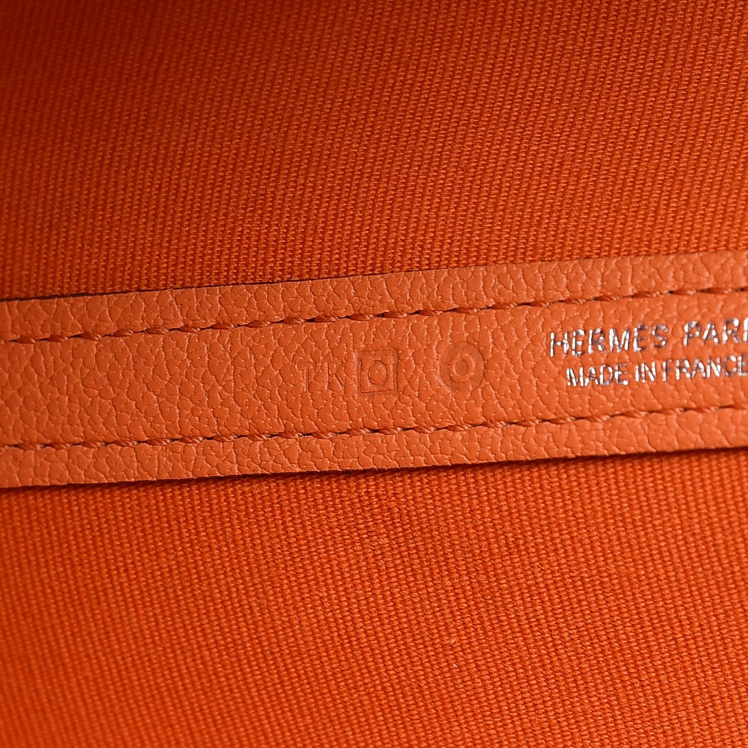 Hermes Toile Negonda Garden Party Tote 36 MM Orange 7 of 16
