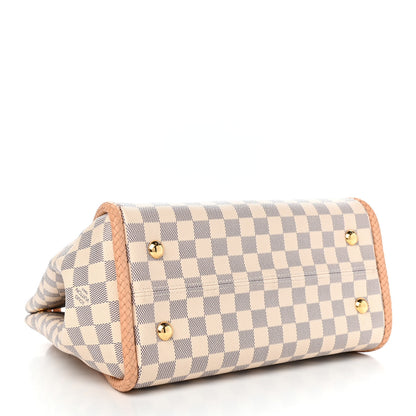 Louis Vuitton Damier Azur Propriano Rose Ballerine 3 of 4