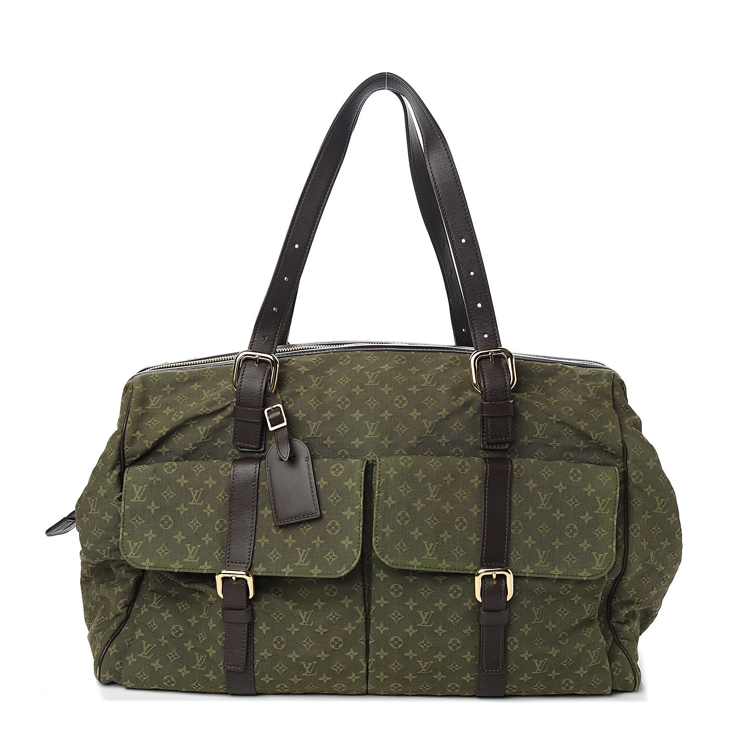 Louis Vuitton Mini Lin Monogram Louise Kaki 1 of 10