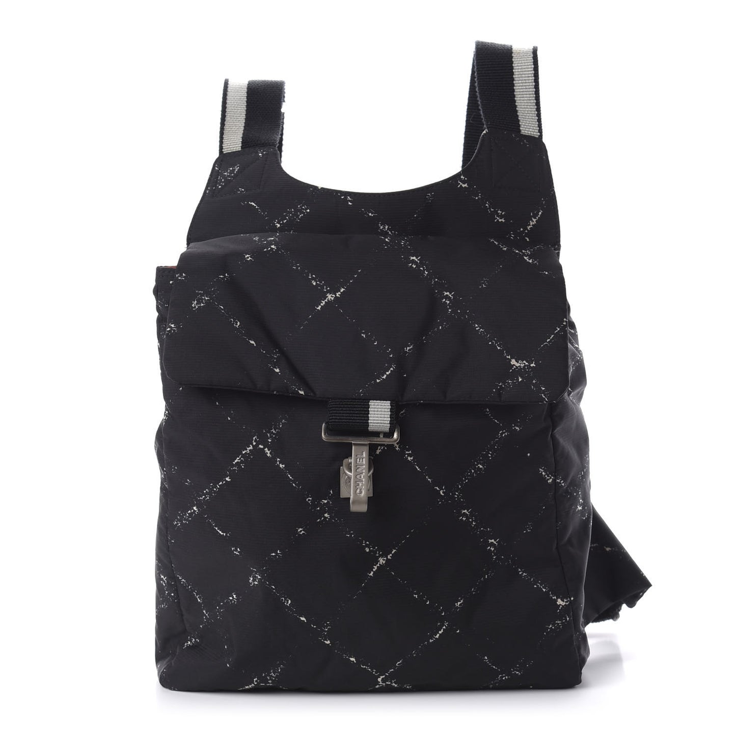 Nylon Travel Backpack Black