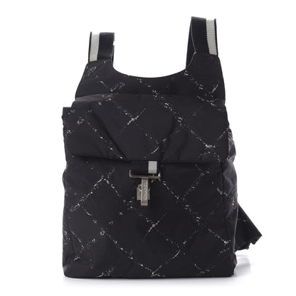 Chanel Nylon Travel Backpack Black 1 of 10