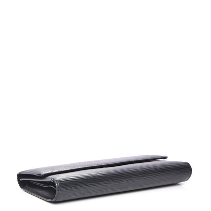 Louis Vuitton Epi Porte Tresor International Wallet Black 4 of 9