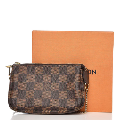Louis Vuitton Damier Ebene Mini Pochette Accessories 8 of 8