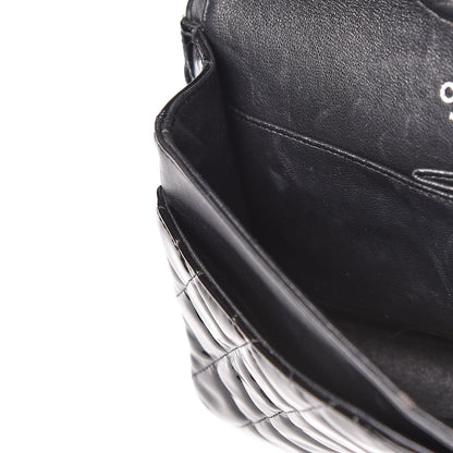 Chanel Patent Quilted Medium Double Flap Black 14 of 18
