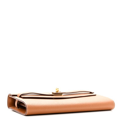 Hermes Epsom Kelly Wallet To Go Gold 4 of 11