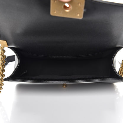 Chanel Caviar Quilted Medium Boy Flap Black 5 of 7