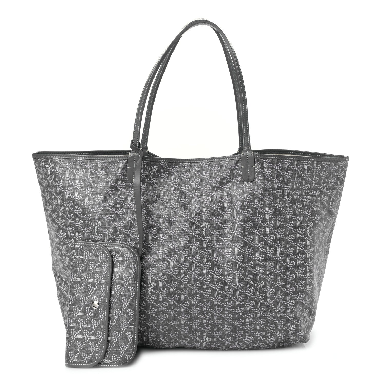 Goyard Goyardine Saint Louis GM Grey 3 of 9