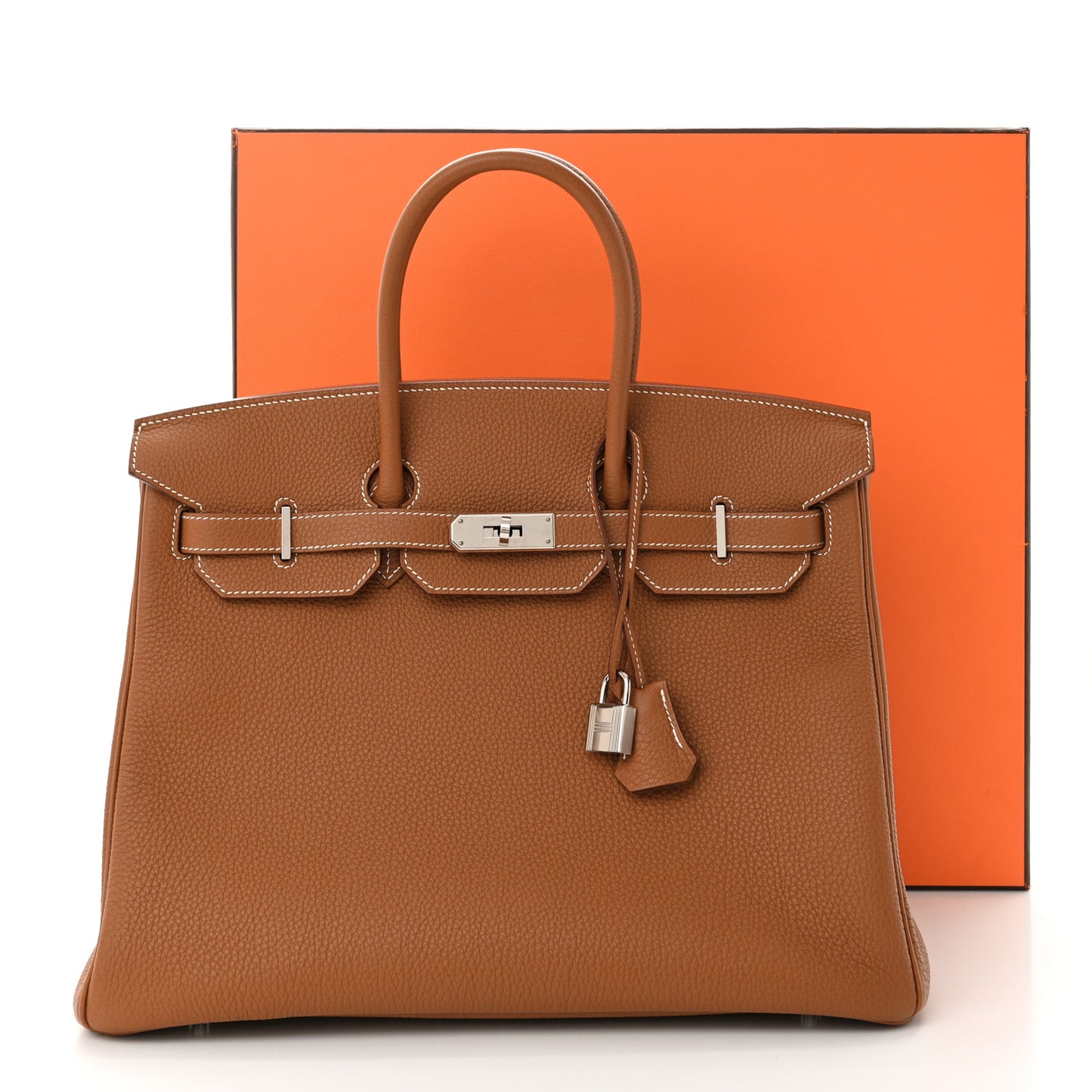 Togo Birkin 35 Gold