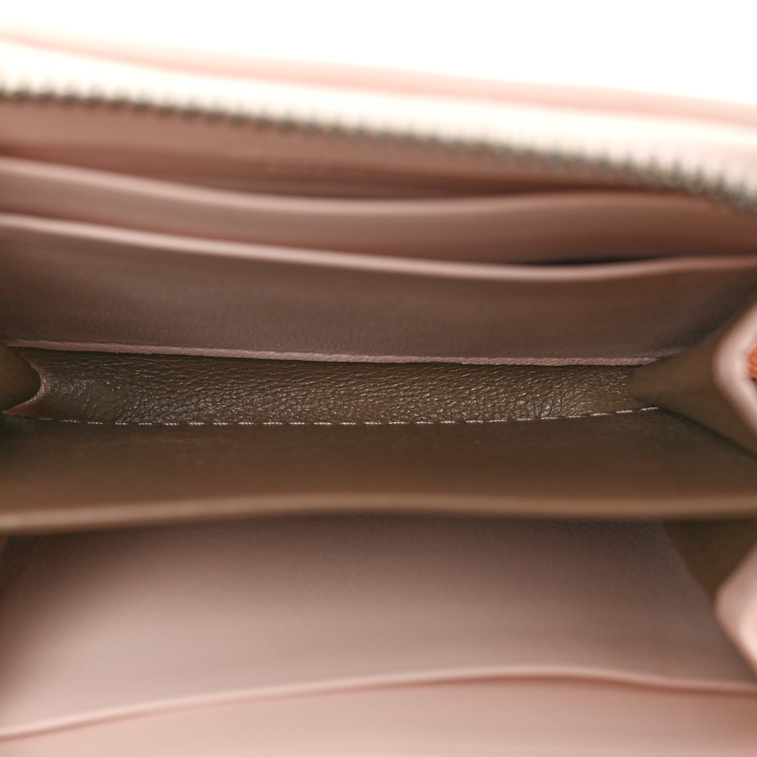 Bottega Veneta Nappa Intrecciato Small Bi-Fold Zip Wallet Pink 6 of 12