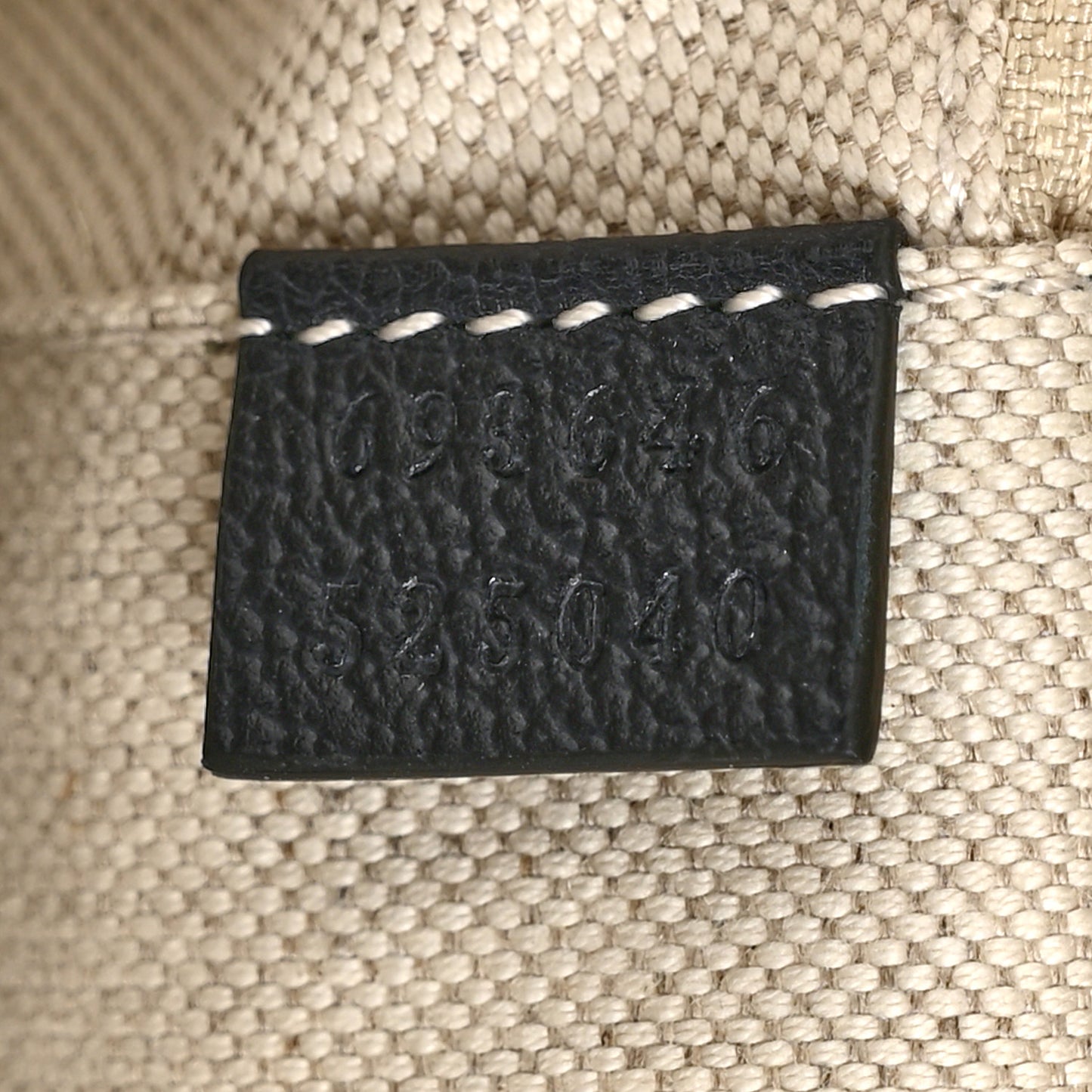 GG Supreme Monogram Textured Dollar Calfskin Web Ophidia Small Savoy Cabin Trolley Black Blue