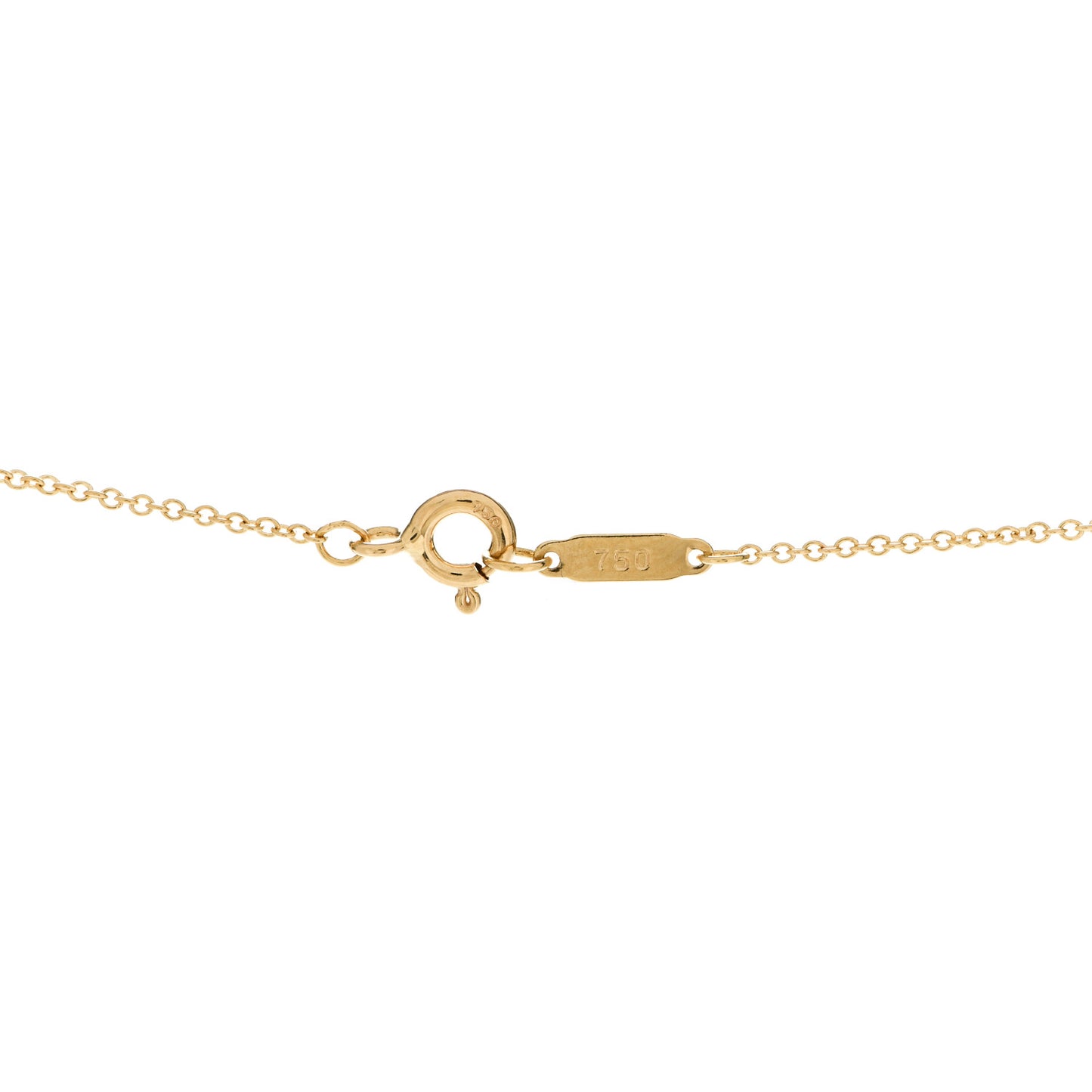 18K Yellow Gold Cruciform Cross Pendant Necklace