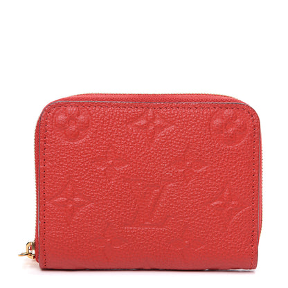 Louis Vuitton Empreinte Zippy Coin Purse Cherry 1 of 7