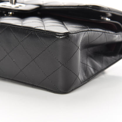 Chanel Lambskin Quilted Small Double Flap Black 10 of 14