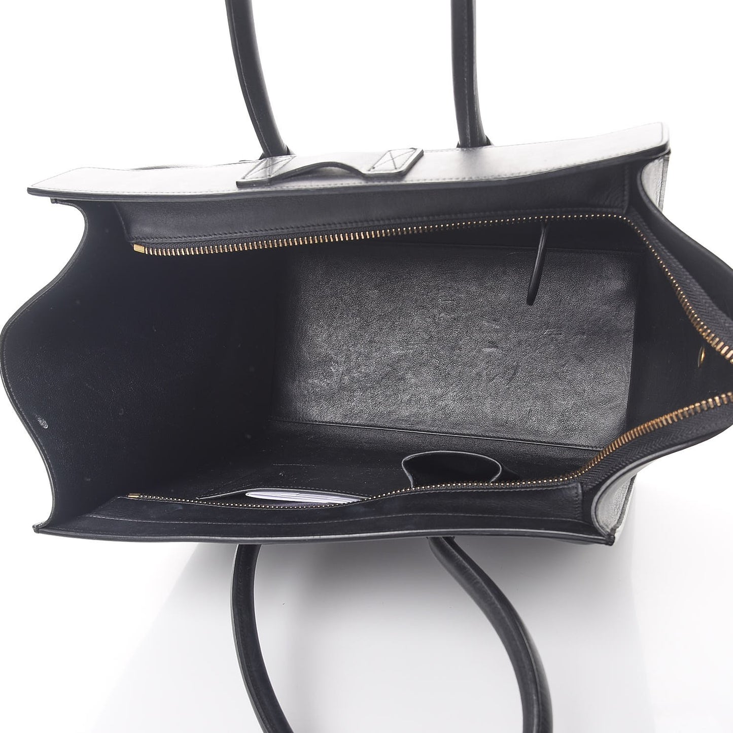Smooth Calfskin Mini Luggage Black