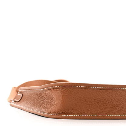 Hermes Taurillon Clemence Evelyne TPM Gold 9 of 11