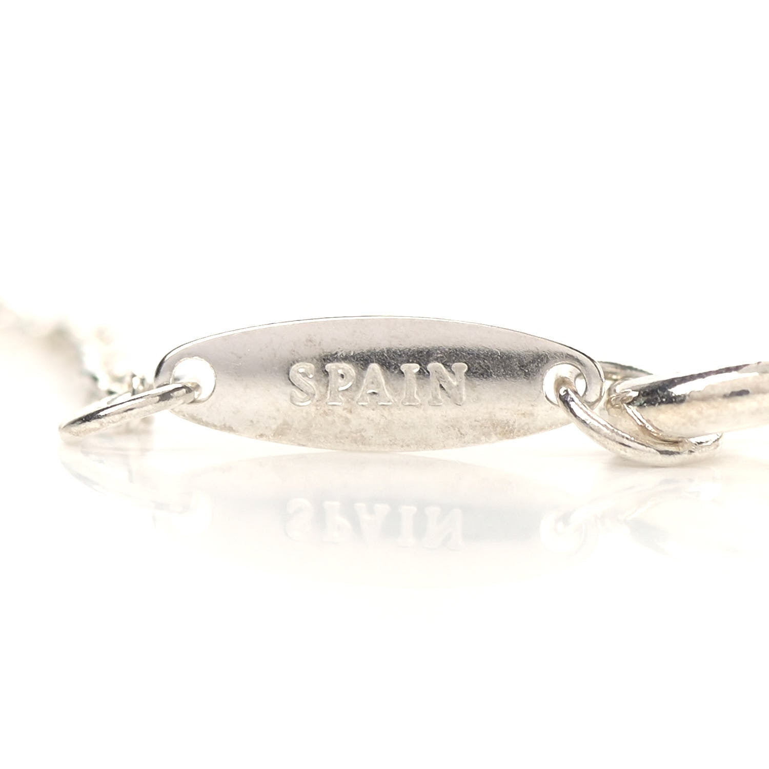 Tiffany Sterling Silver Elsa Peretti Letter J Pendant Necklace 6 of 8