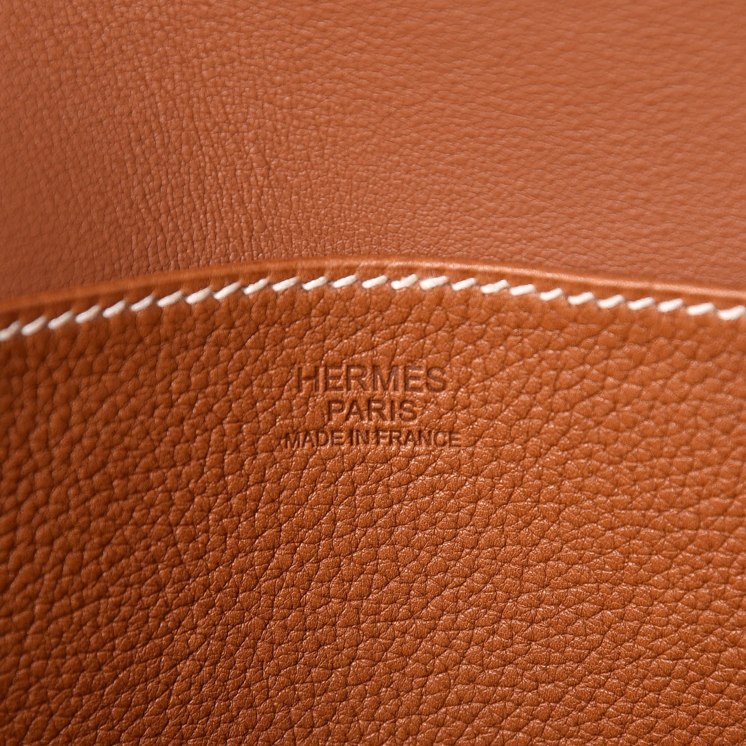 Hermes Barenia Faubourg Halzan 31 Fauve 9 of 12