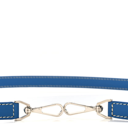 Goyard Calfskin Adjustable Shoulder Strap Blue 3 of 6
