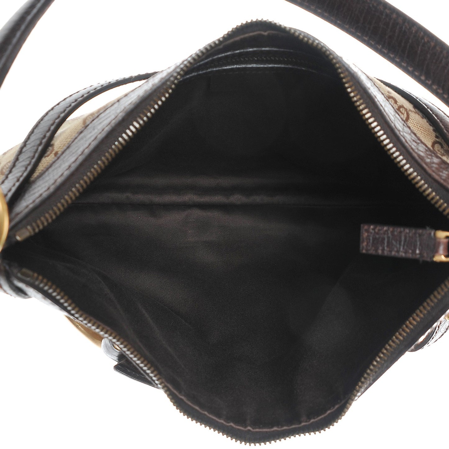 Monogram Horsebit Hobo Brown