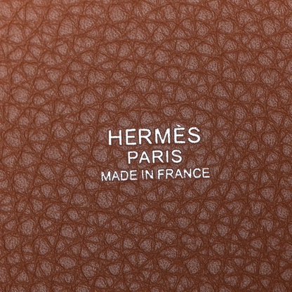Hermes Taurillon Clemence Picotin Lock 18 PM Gold 6 of 10