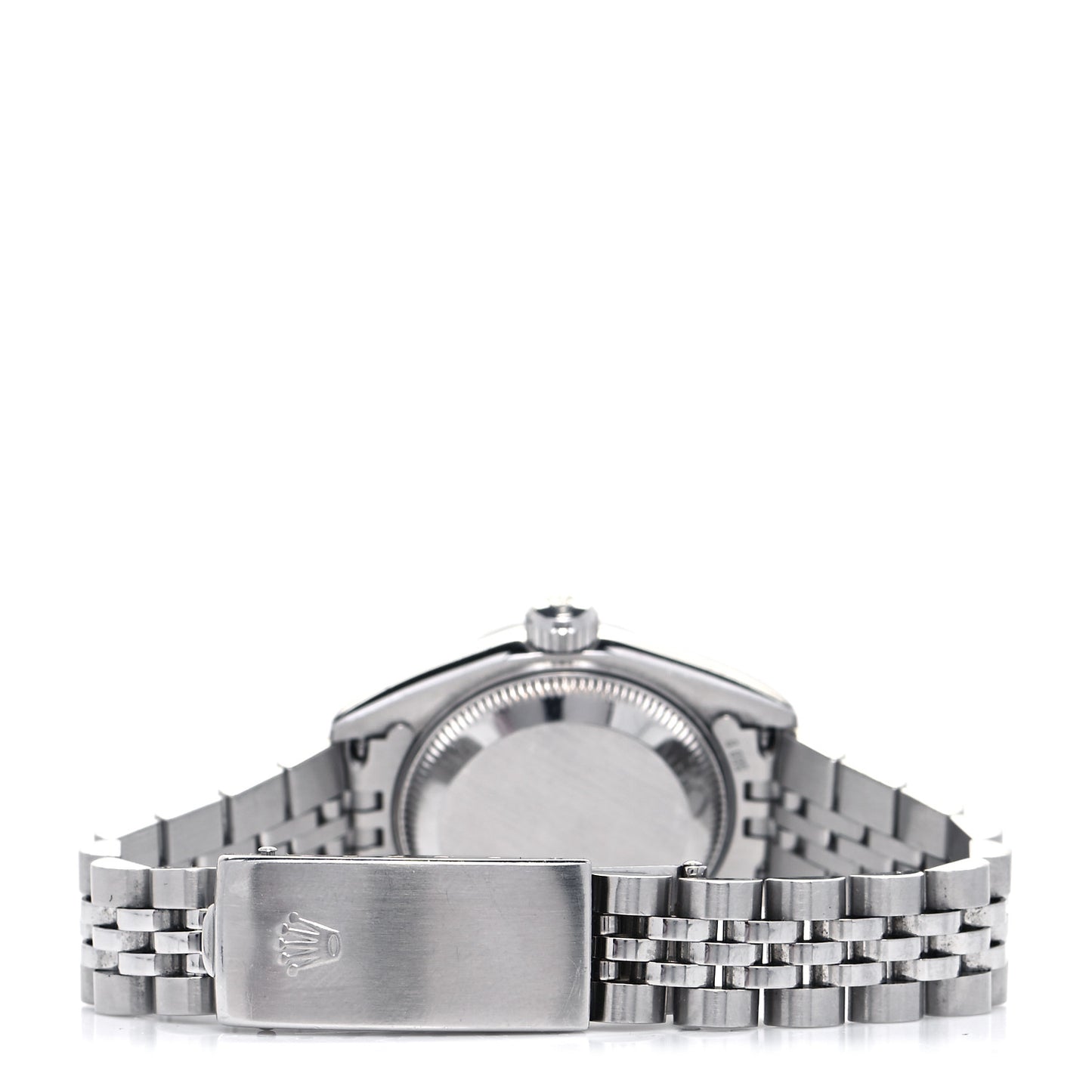 Stainless Steel 18K White Gold Diamond 26mm Oyster Perpetual Datejust Watch Blue Gradient 79174