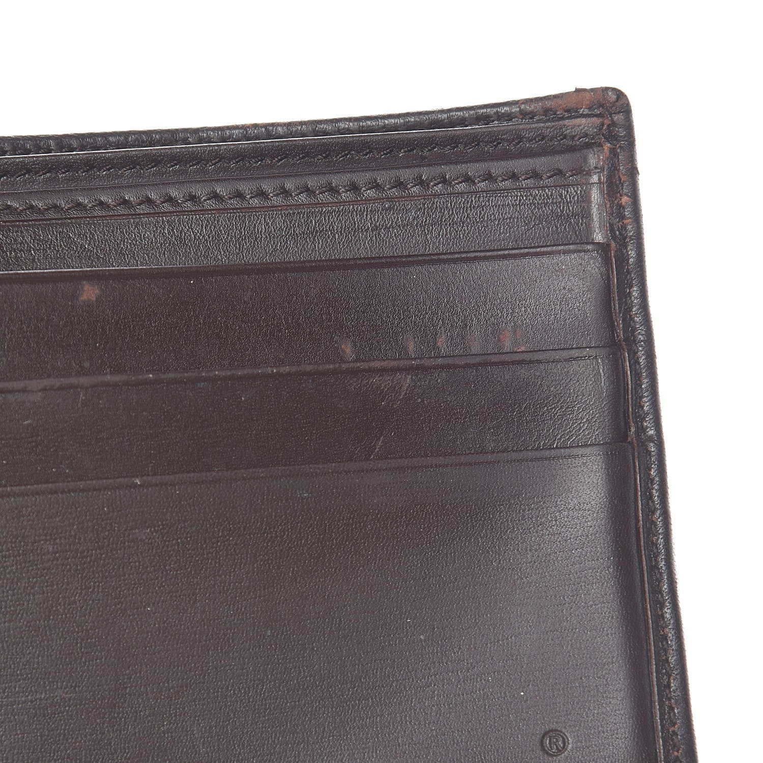 Gucci Monogram Web Bi-Fold Wallet Dark Brown 8 of 12