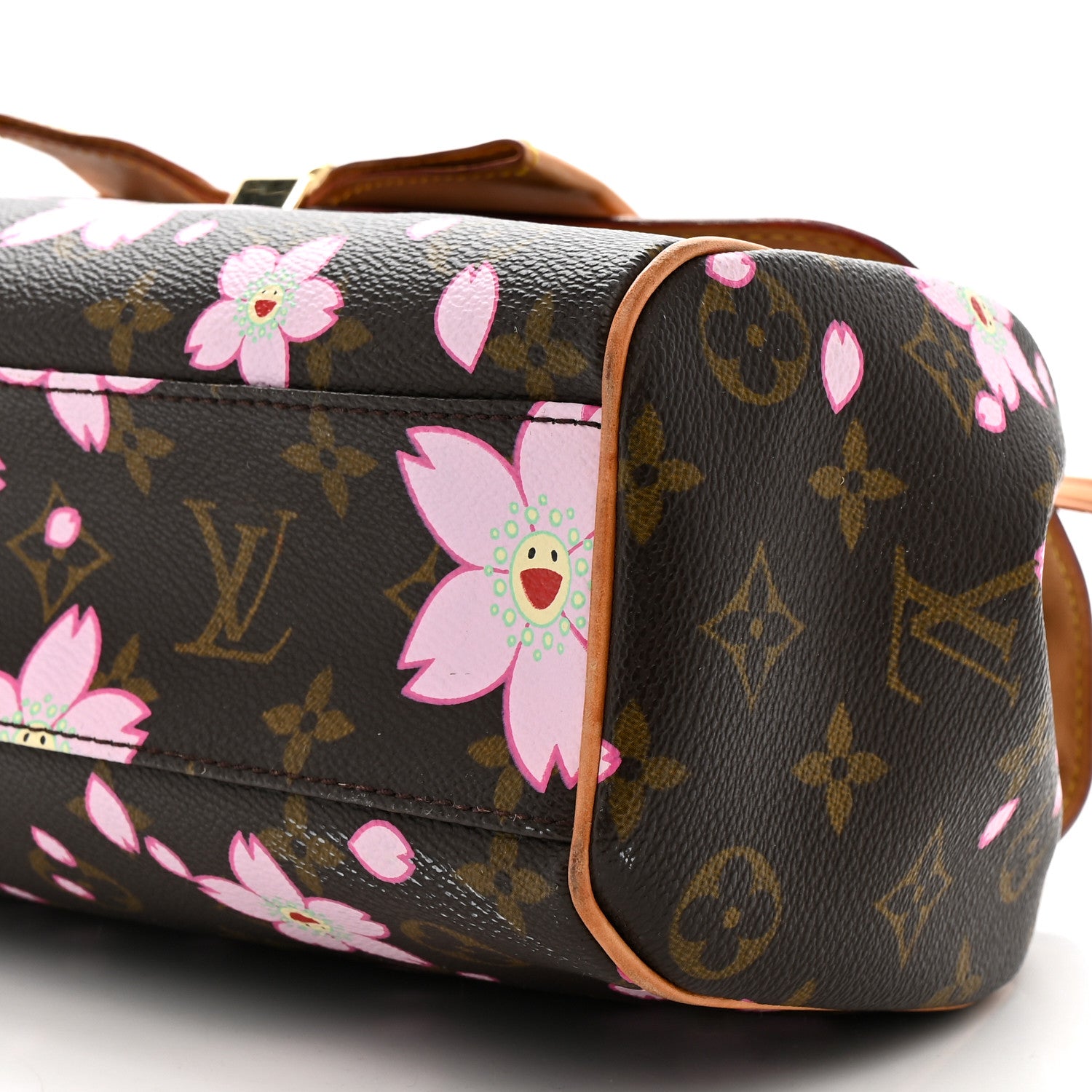 Louis Vuitton Monogram Cherry Blossom Sac Retro Bag Brown 9 of 16