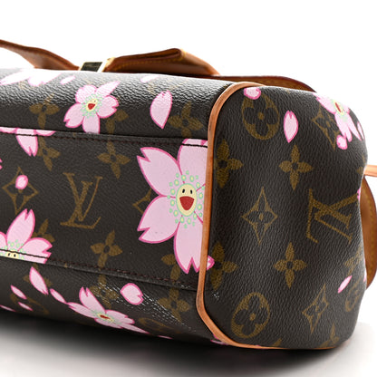 Louis Vuitton Monogram Cherry Blossom Sac Retro Bag Brown 9 of 16