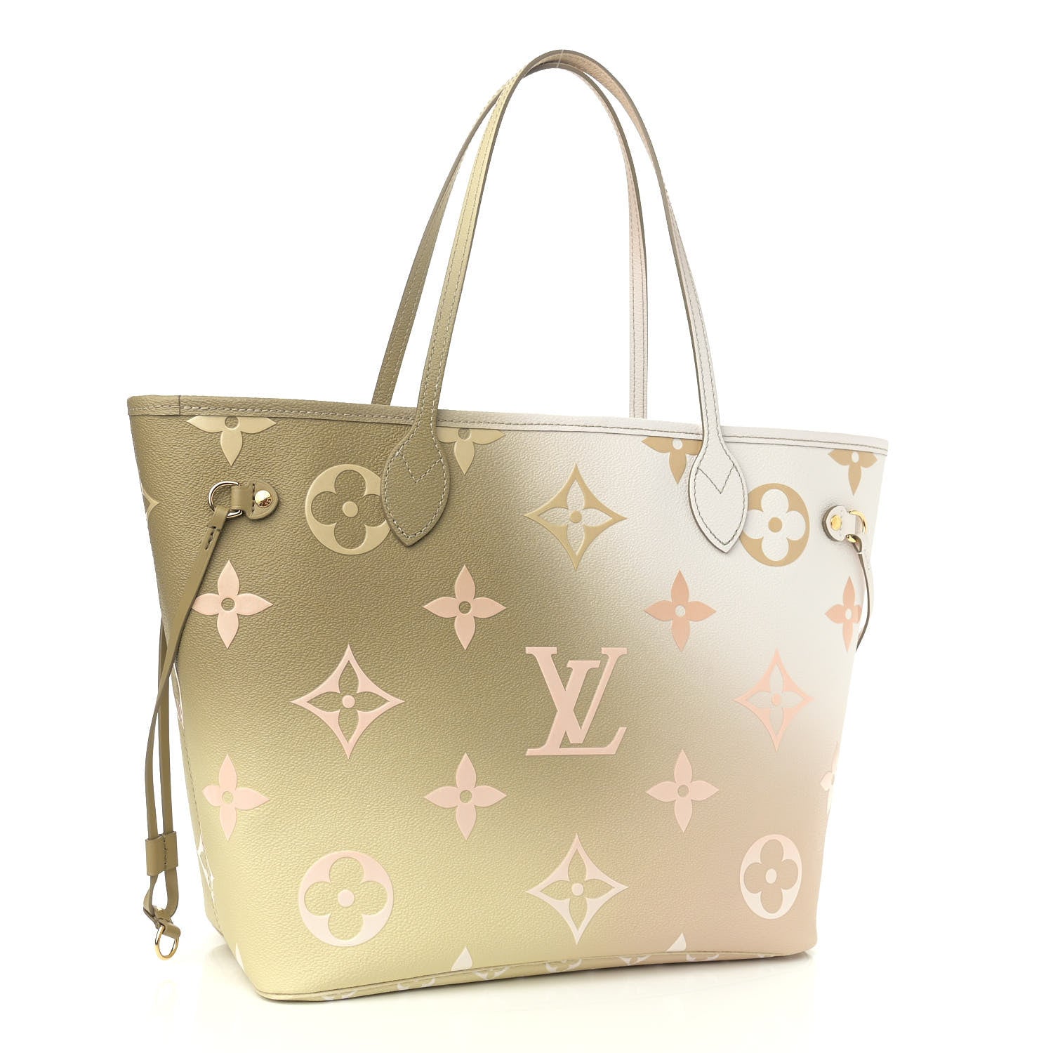 Louis Vuitton Monogram Giant Spring In The City Neverfull MM Sunset Kaki 4 of 11