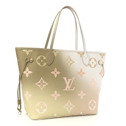 Louis Vuitton Monogram Giant Spring In The City Neverfull MM Sunset Kaki 4 of 11