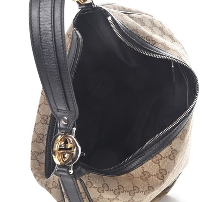 Gucci Monogram Large GG Twins Hobo Dark Brown 5 of 7