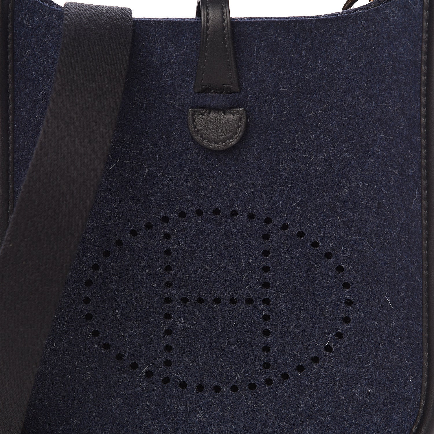 Hermes Feutre Swift Evelyne TPM Bleu Nuit Black 10 of 11