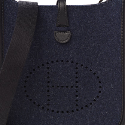 Hermes Feutre Swift Evelyne TPM Bleu Nuit Black 10 of 11