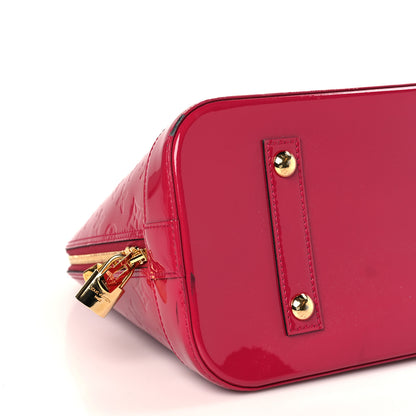 Louis Vuitton Vernis Alma MM Rose Indien 7 of 8