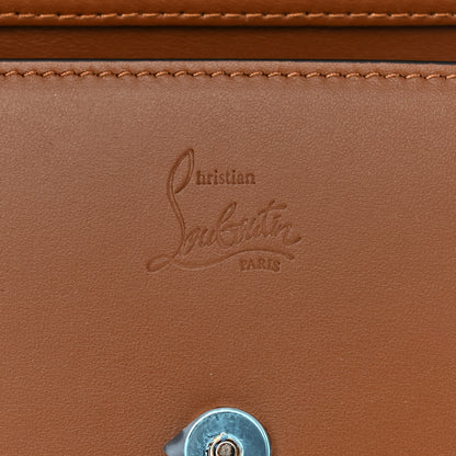 Christian Louboutin Metallic Calfskin Loubi54 Crossbody Clutch Biscotto 6 of 10