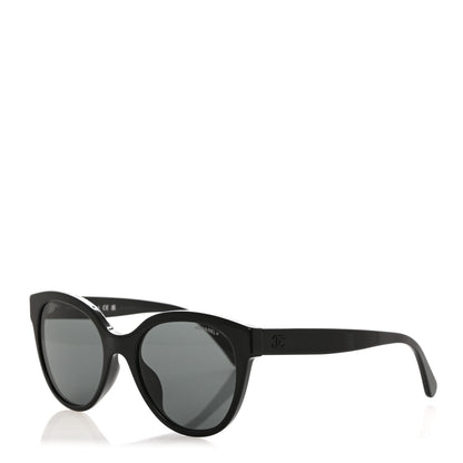 Chanel Acetate CC Butterfly Sunglasses 5414-A Black 1 of 9