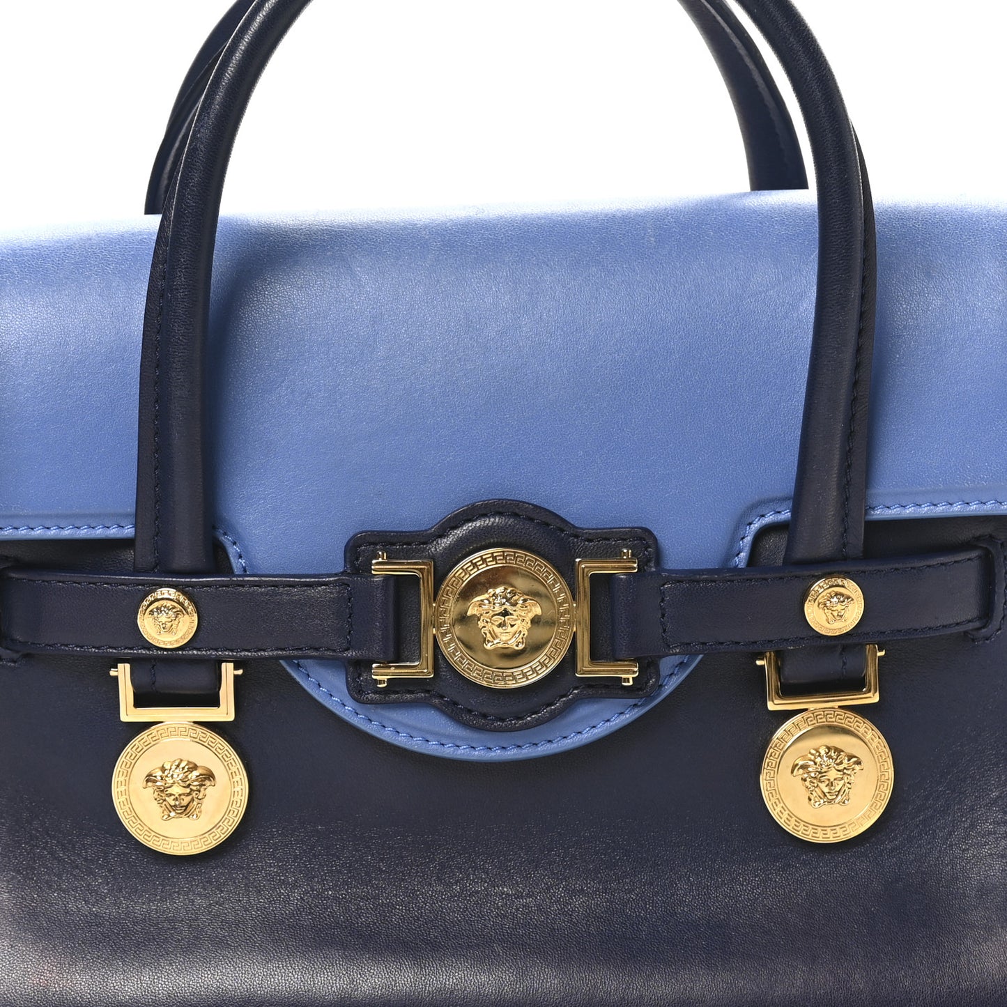 Nappa Signature Bag Blue Multicolor