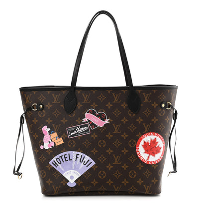 Louis Vuitton Monogram My LV World Tour Neverfull MM 3 of 10