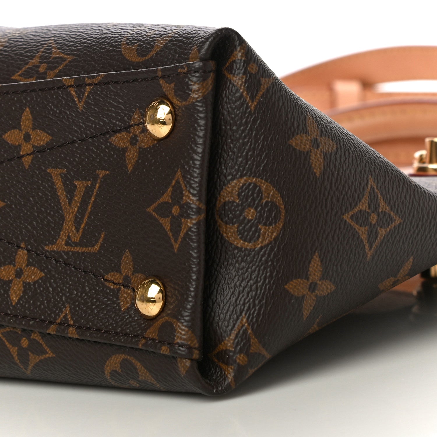 Louis Vuitton Monogram V Tote BB Cream Peach 10 of 12