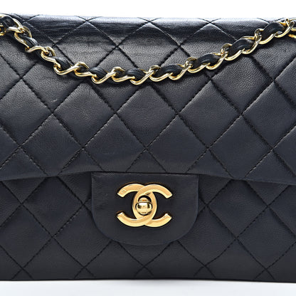 Chanel Lambskin Quilted Small Double Flap Black 19 of 19