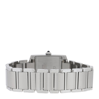 Cartier Stainless Steel 25mm Tank Francaise Quartz Watch 3 of 4