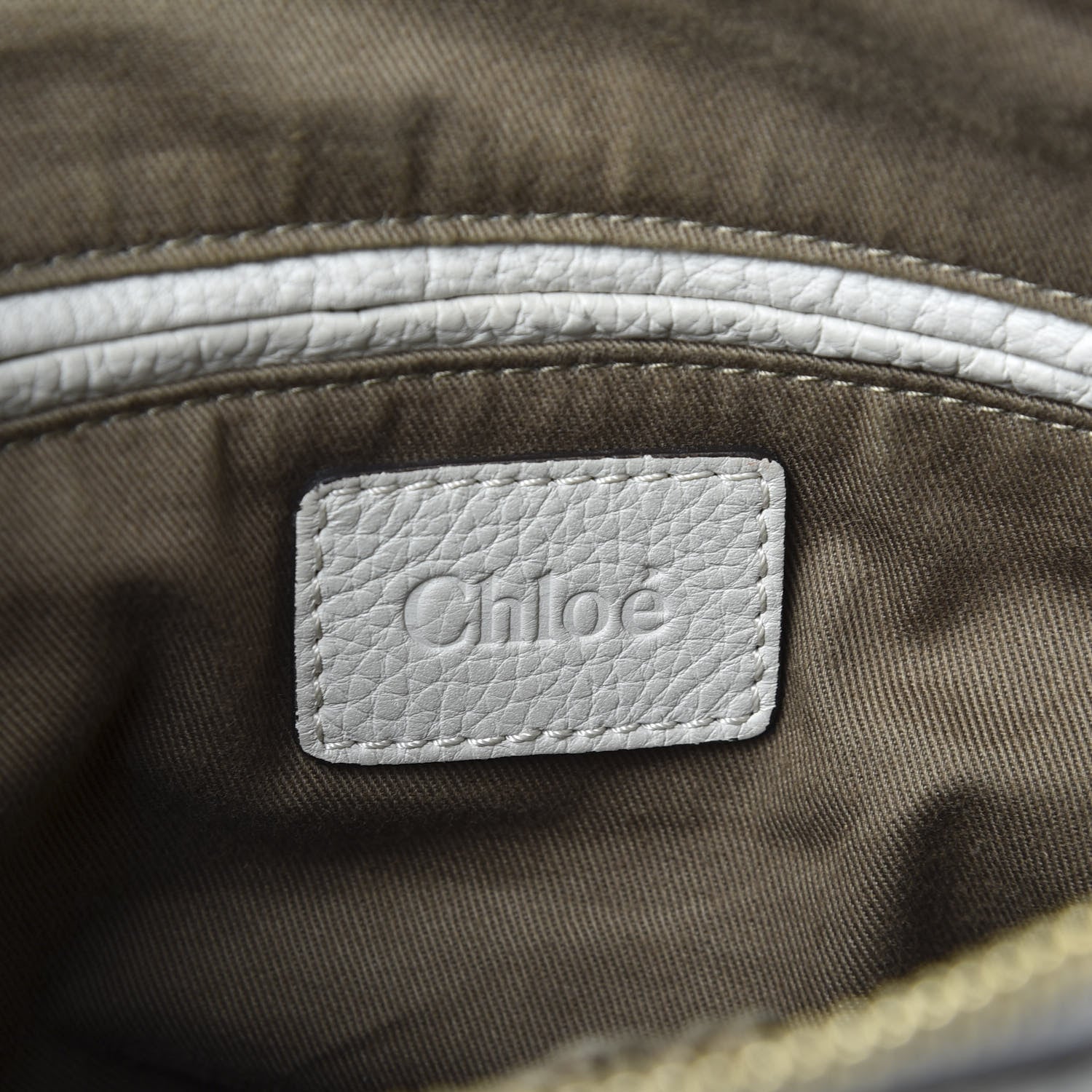 Chloe Calfskin Medium Marcie Satchel Cashmere Grey 7 of 11