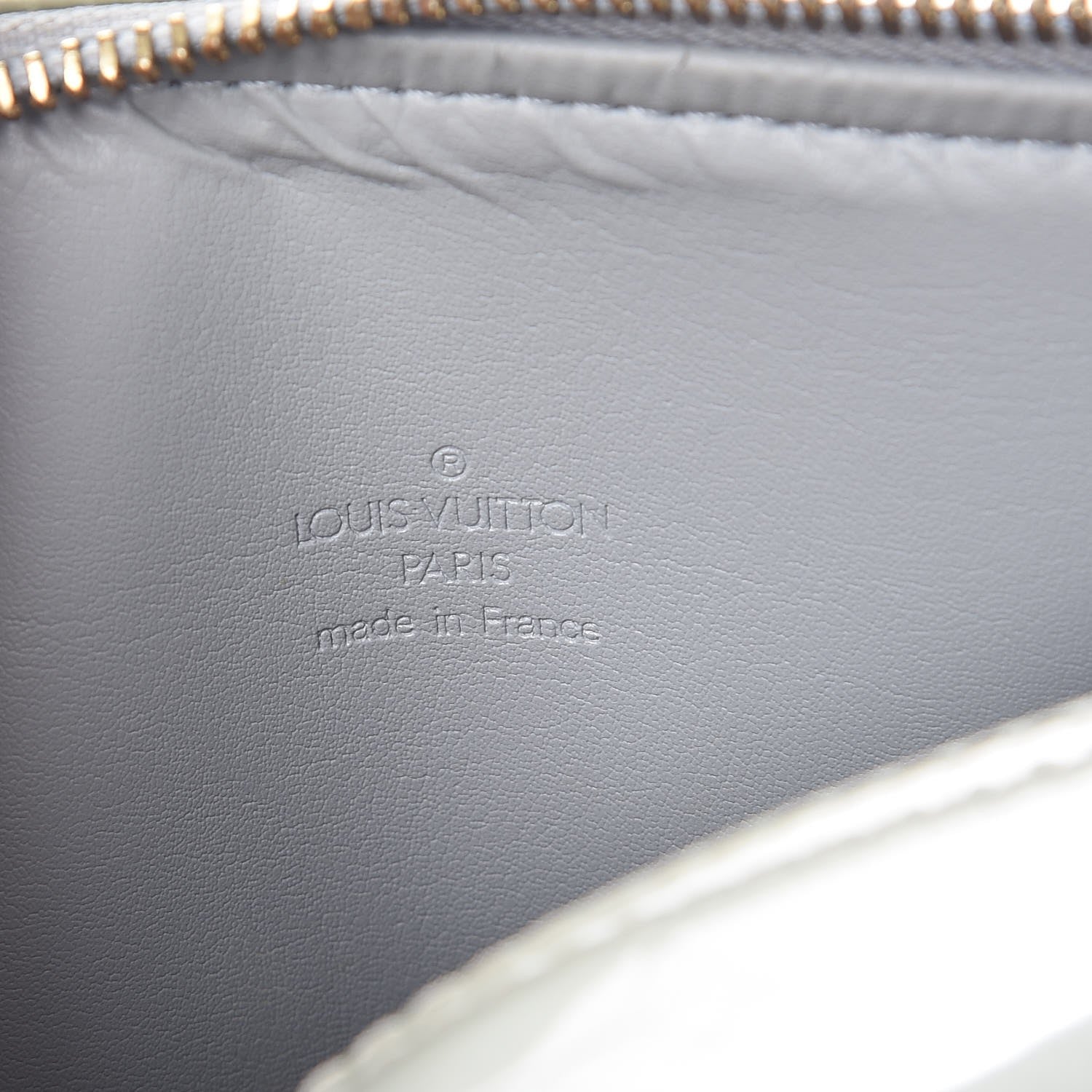 Louis Vuitton Vernis Bedford Silver 6 of 9