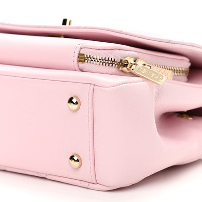 Chanel Caviar Quilted Medium Business Affinity Flap Light Pink 10 of 10