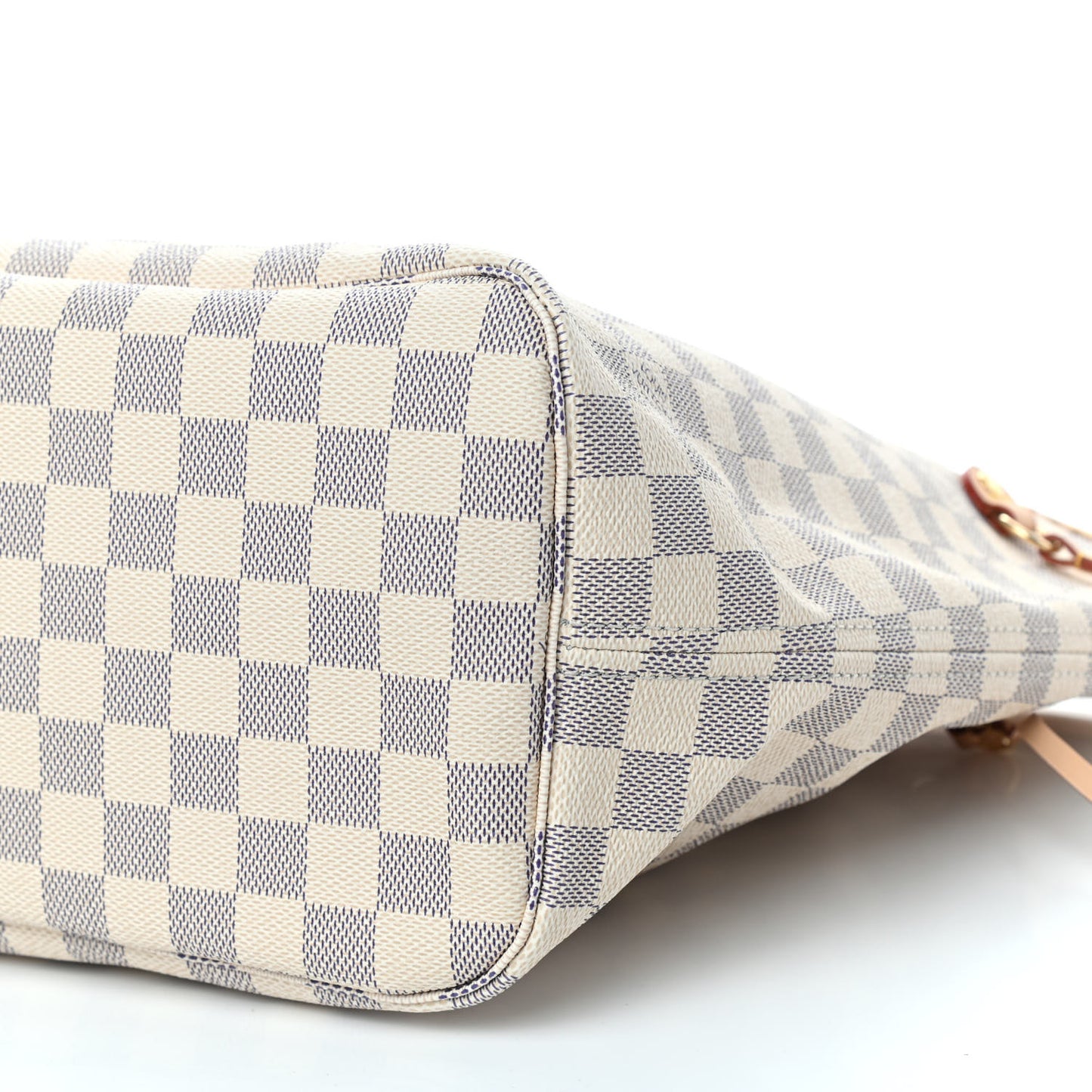Damier Azur Neo Neverfull MM Rose Ballerine