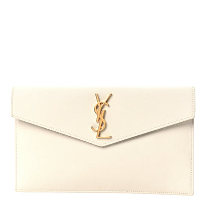 Saint Laurent Grain De Poudre Uptown Pouch Crema Soft 1 of 9