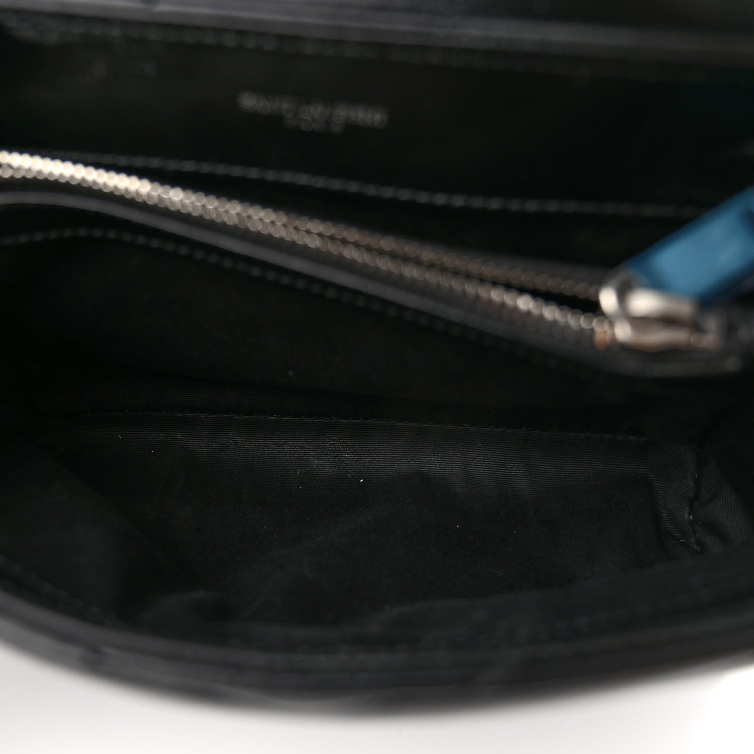 Saint Laurent Calfskin Y Quilted Monogram Small Loulou Chain Satchel Black 5 of 10