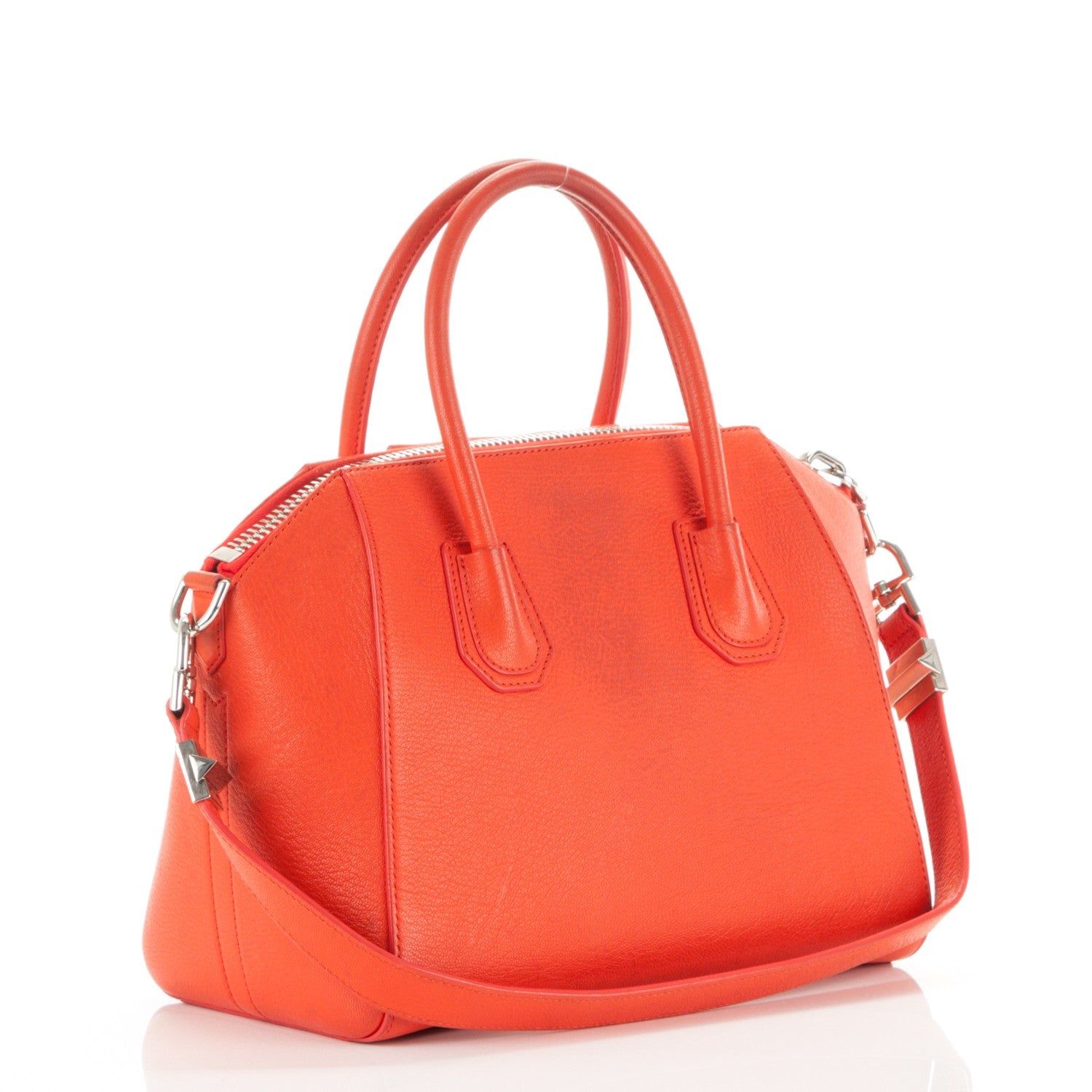 Givenchy Sugar Goatskin Mini Antigona Burnt Orange 4 of 10