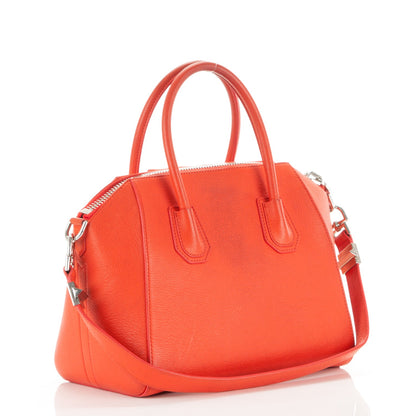 Givenchy Sugar Goatskin Mini Antigona Burnt Orange 4 of 10